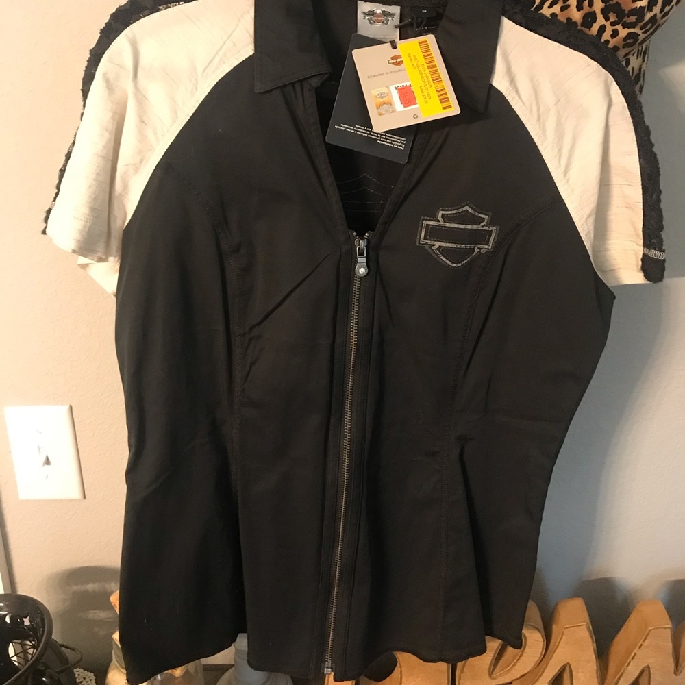 Harley Davidson shirt/blouse